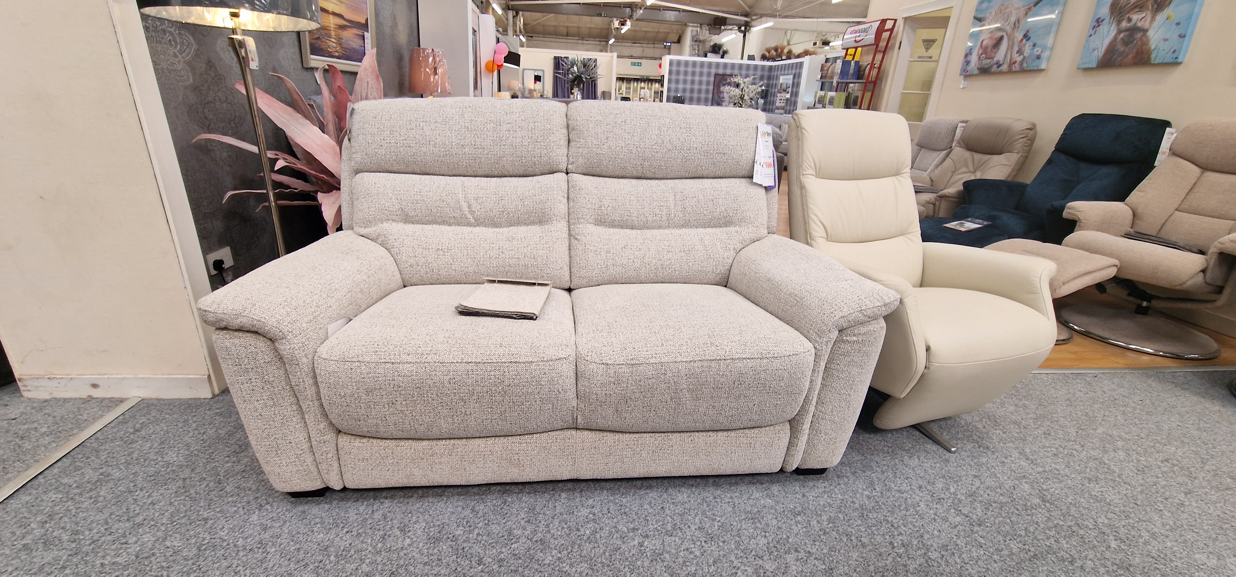 2 Seater Fixed Settee