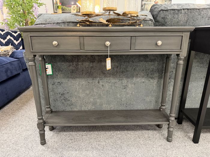 Grey Console Table - Extra 20% Off Ticket Price