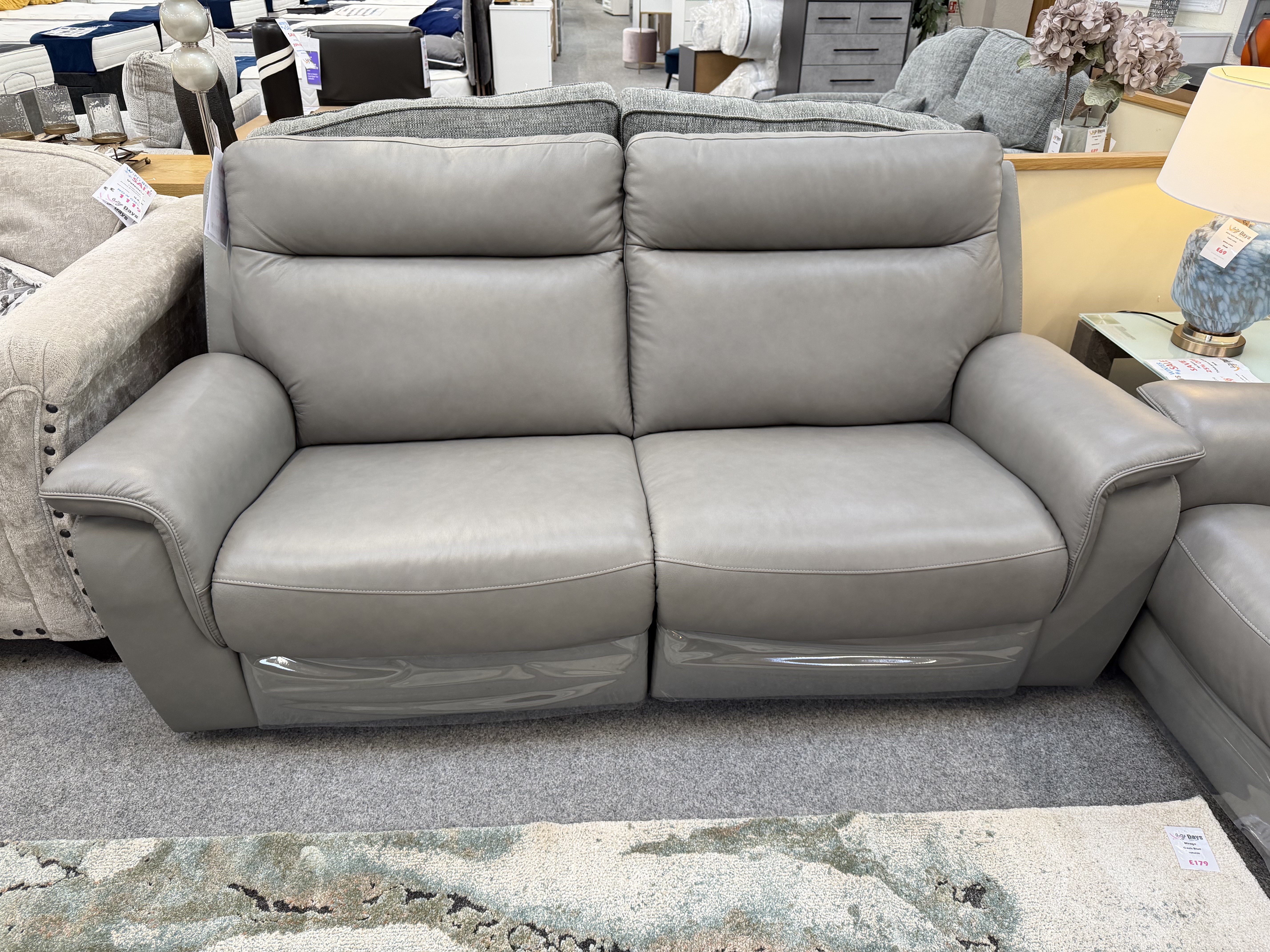 3 Seater Electric Recliner + 2 Seater Electric Recliner With Console 