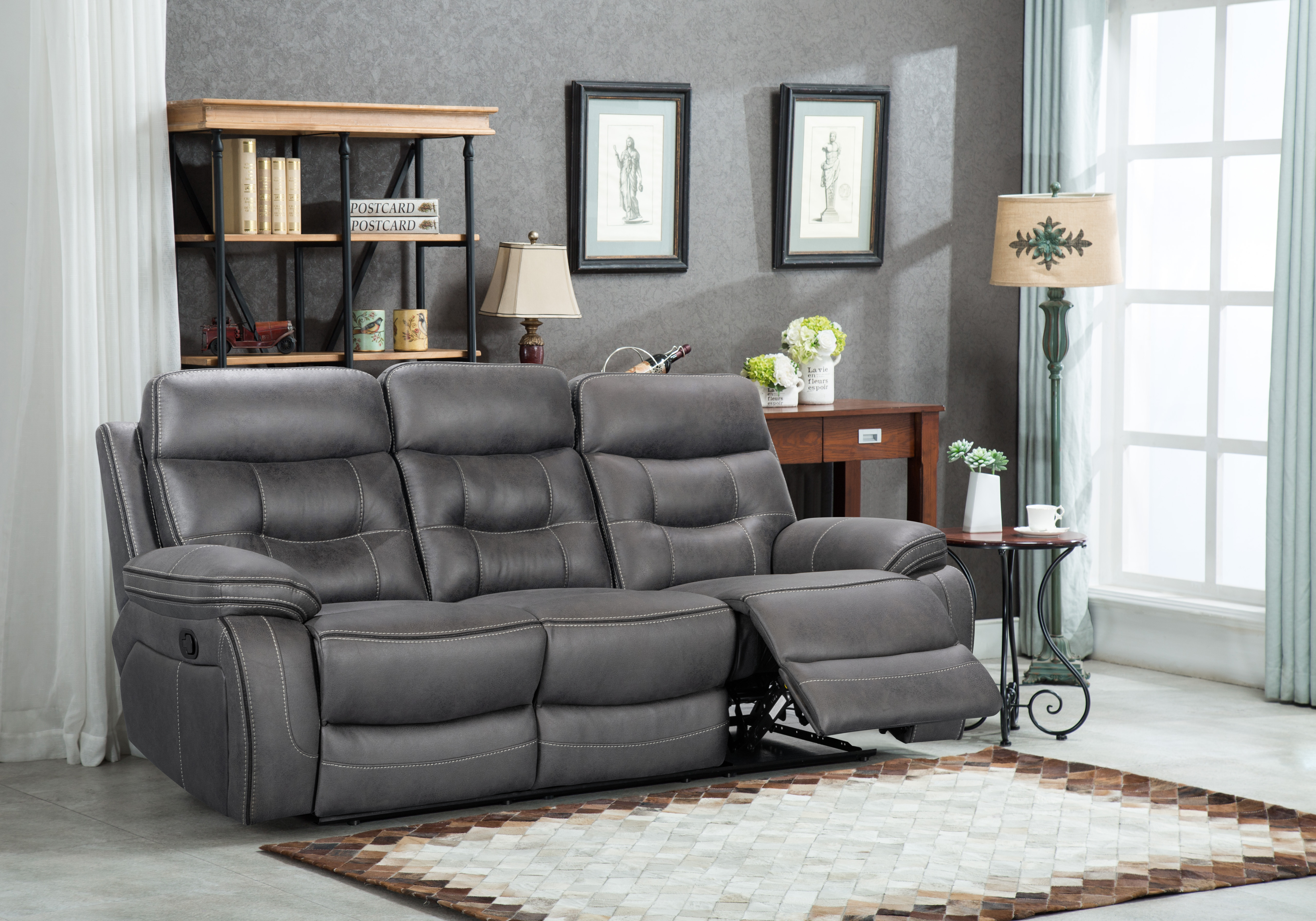 3 Seater Recliner Settee Plus 2 Seater Recliner Settee